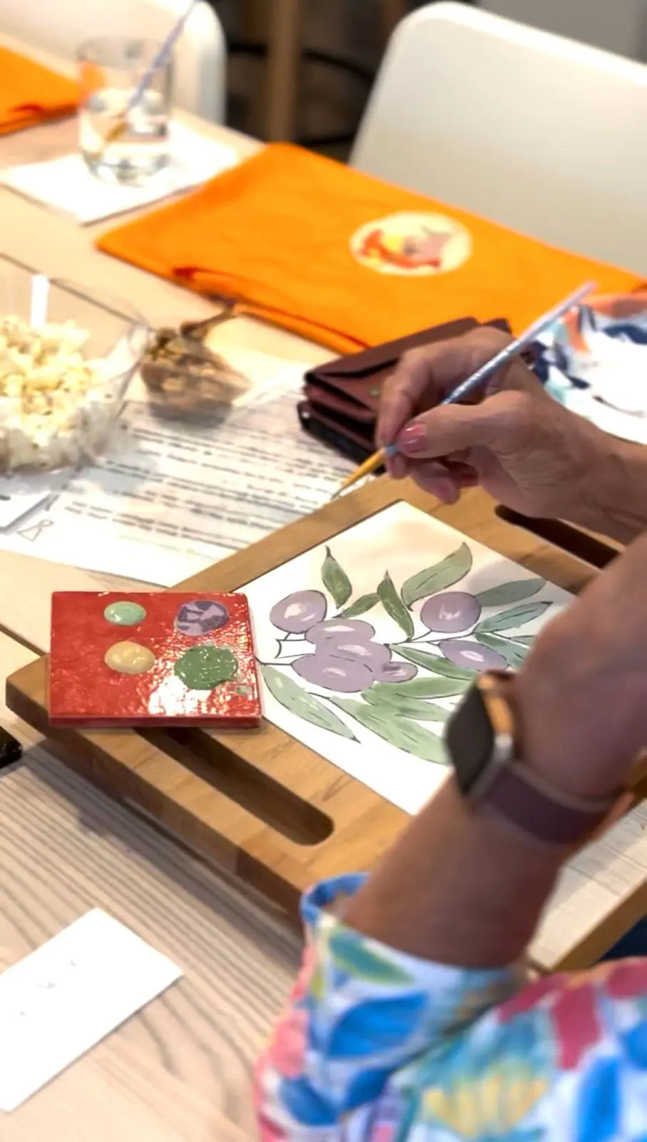Pottery Painting - Charcuterie Boards & Serving Trays