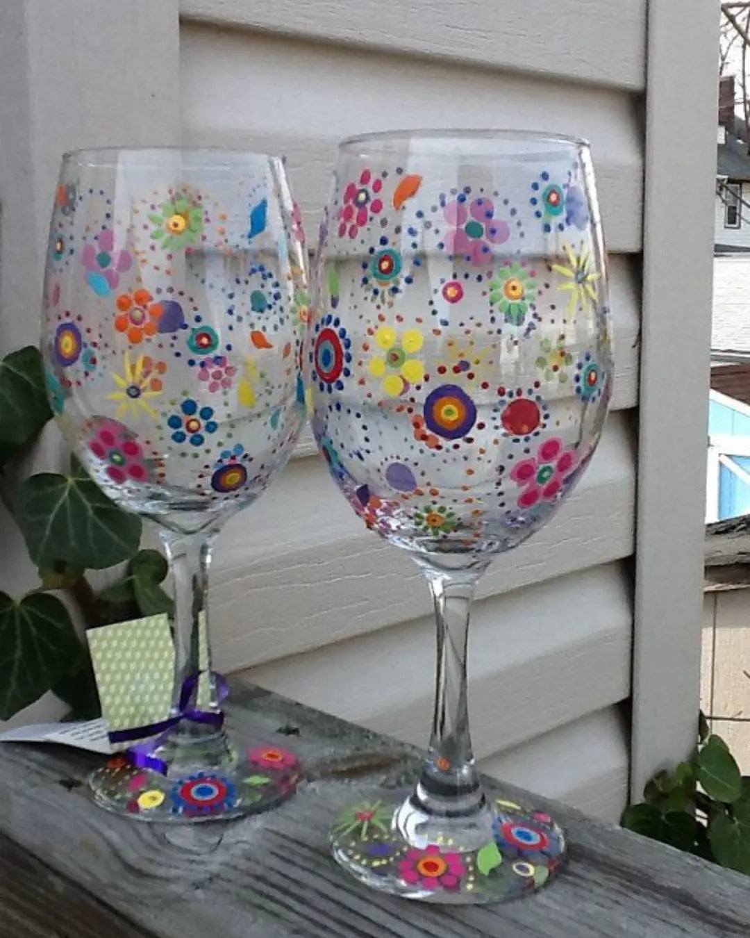 Wine Glass Painting