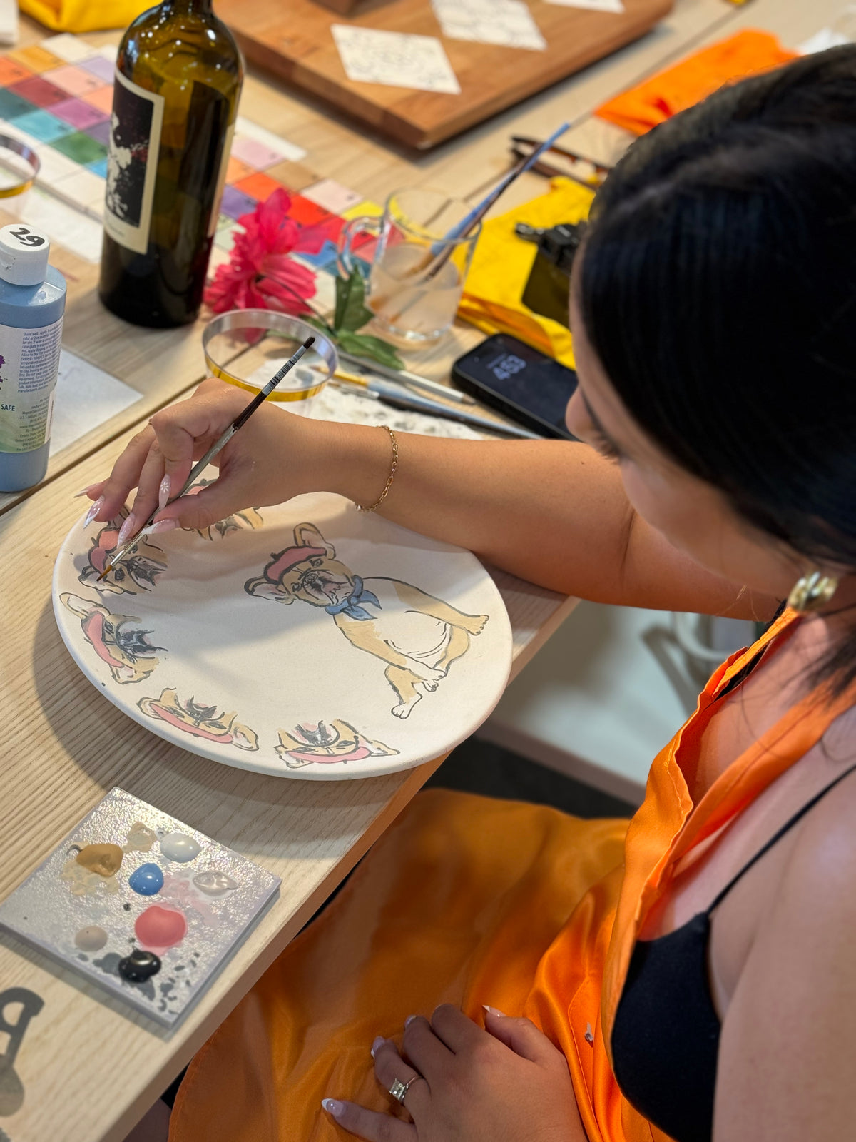 Sip & Paint Pottery Painting