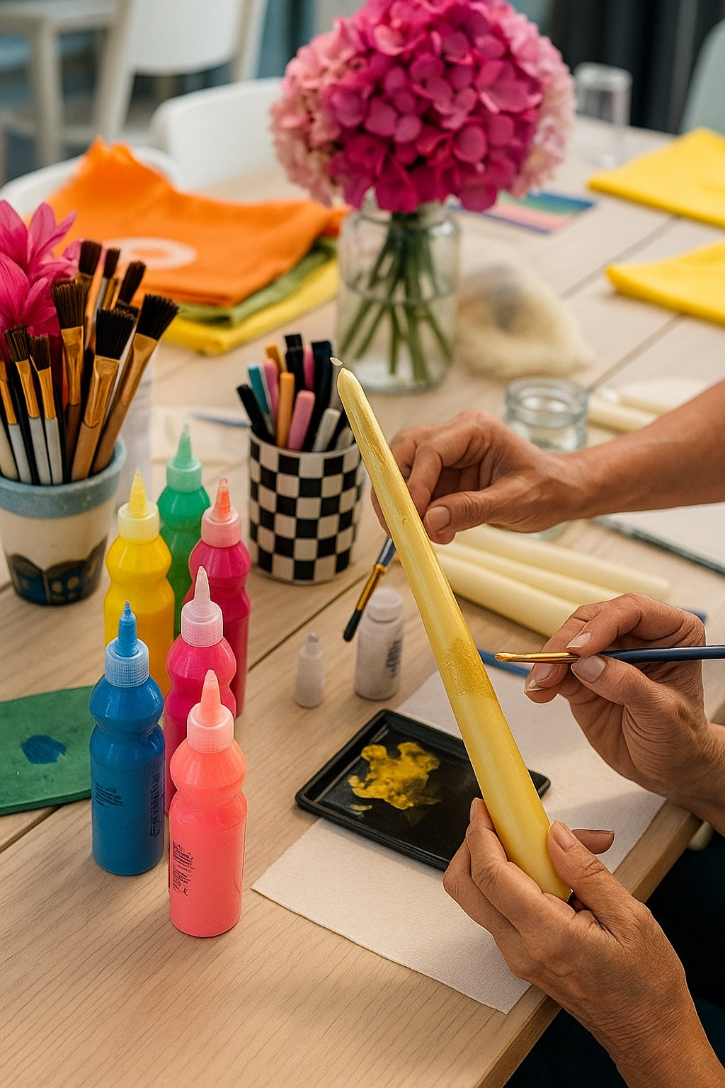 Candle Set Painting Workshop
