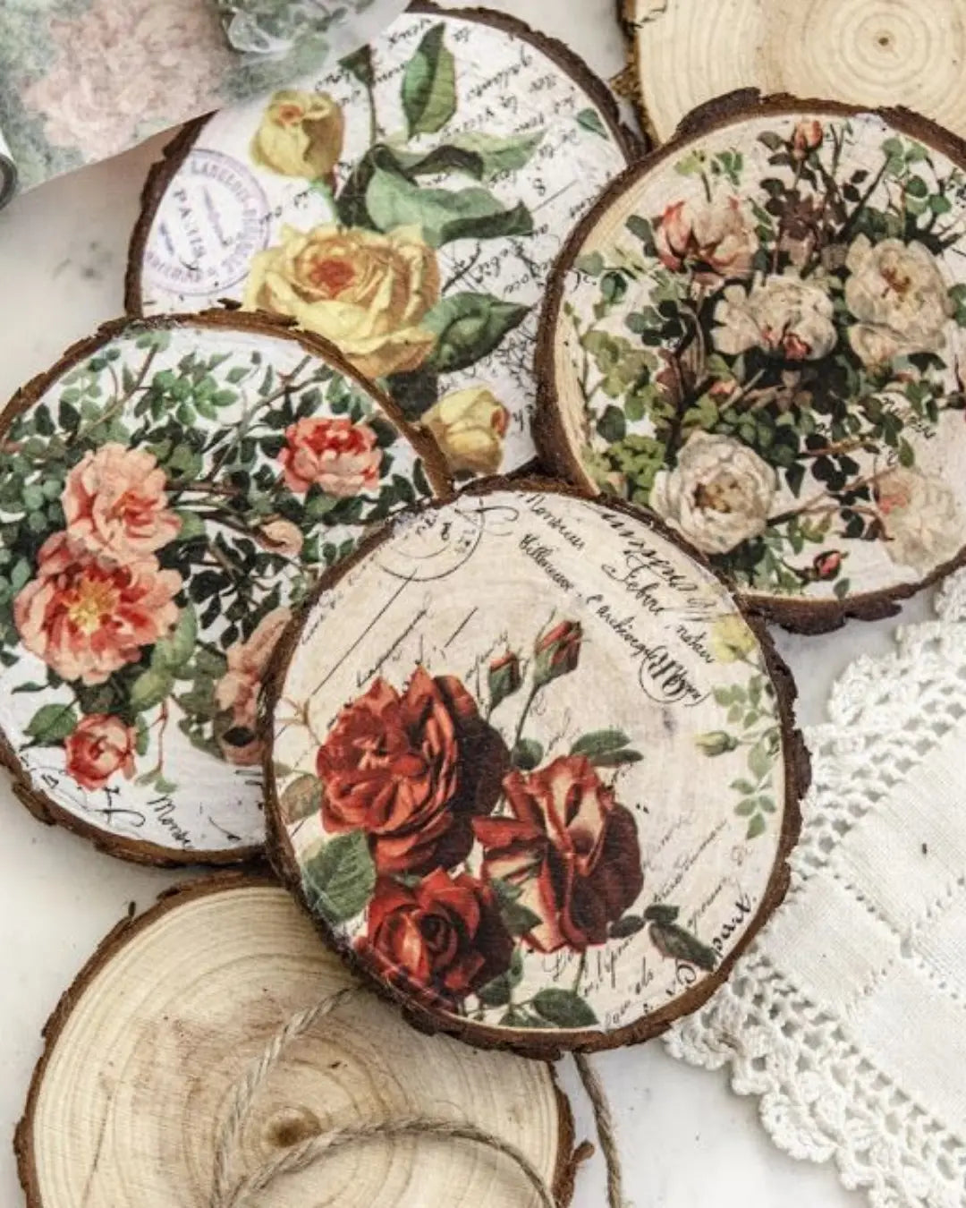 Decorative Decoupage Coaster Workshop