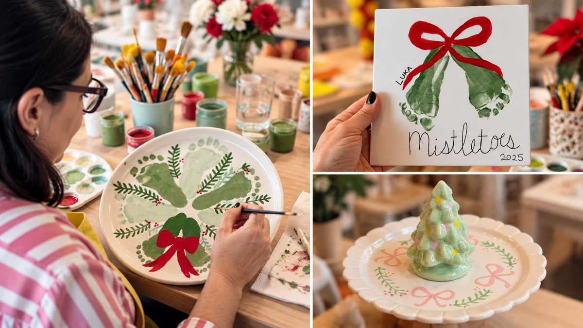 Christmas Pottery Painting Sessions