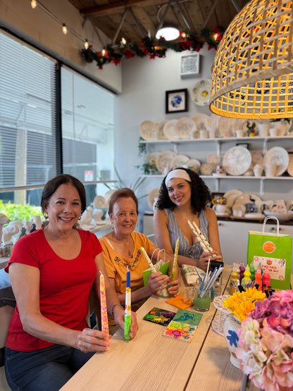 Candle Set Painting Workshop