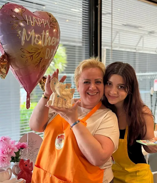 Mother's Day Pottery Painting Event