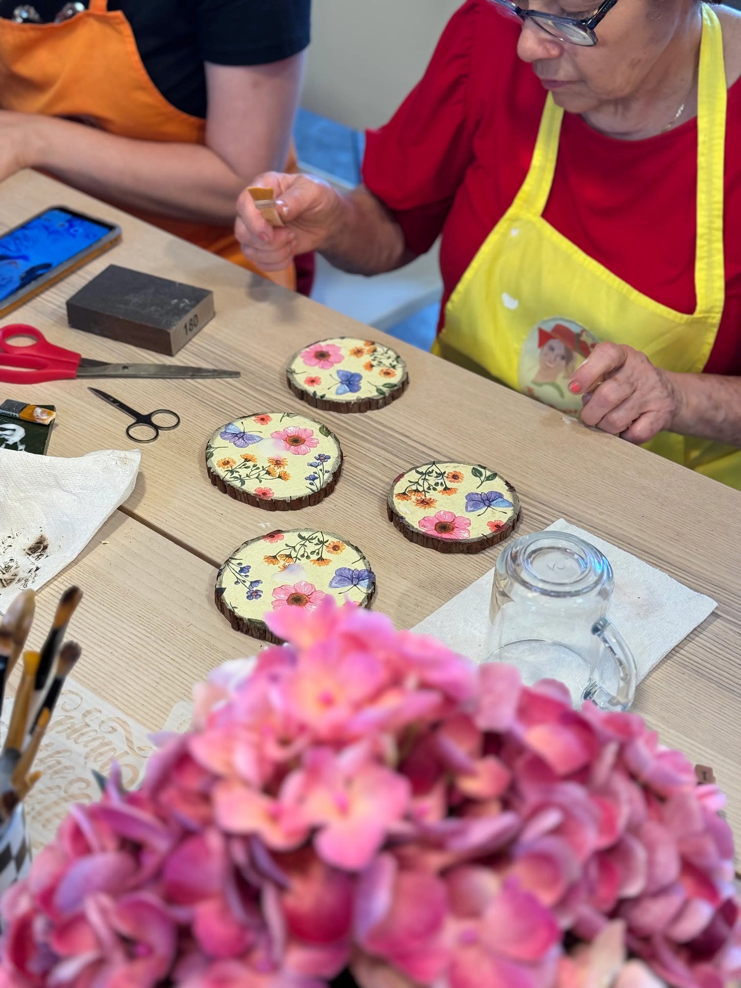 Decorative Decoupage Coaster Workshop
