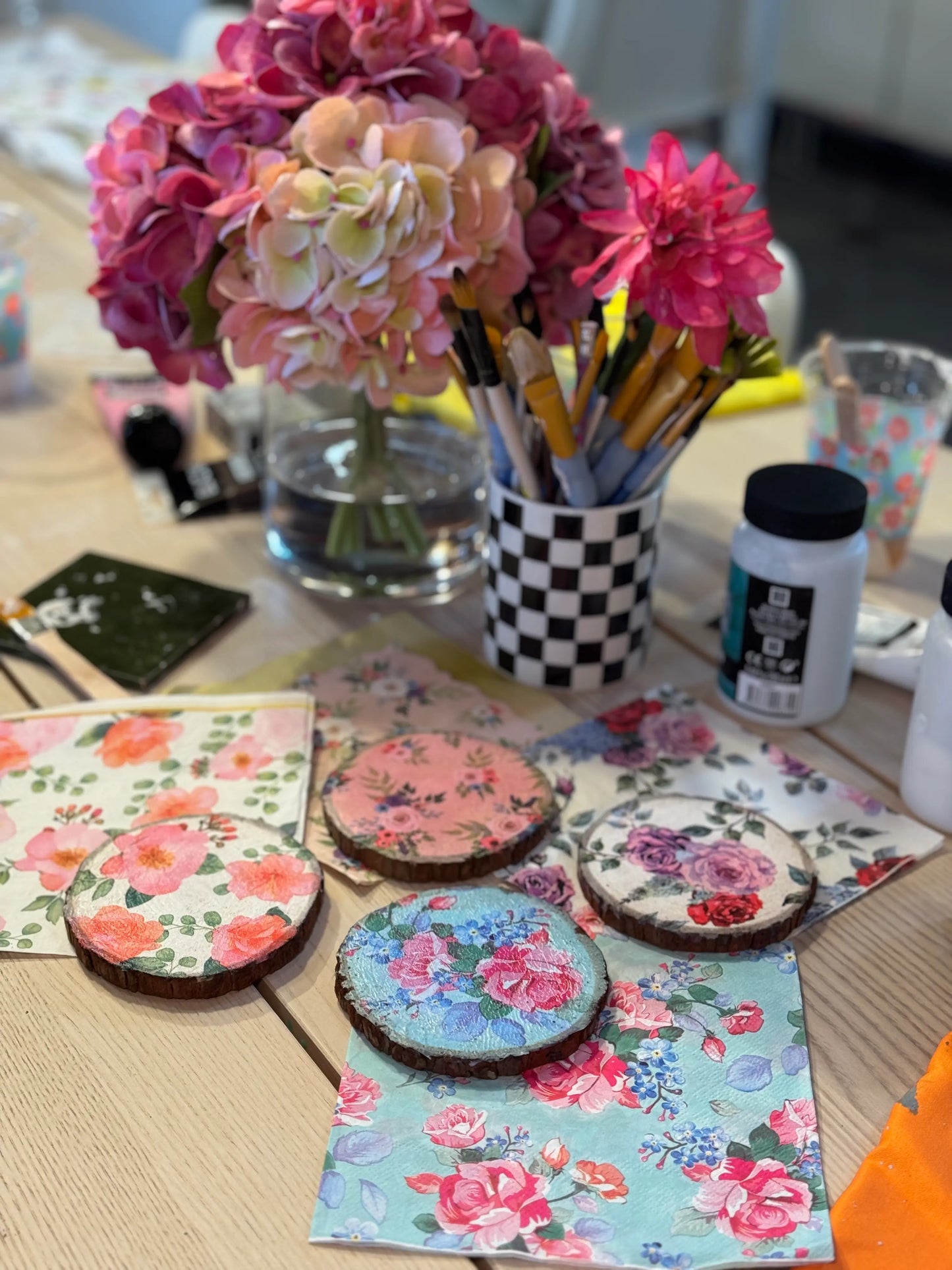 Decorative Decoupage Coaster Workshop