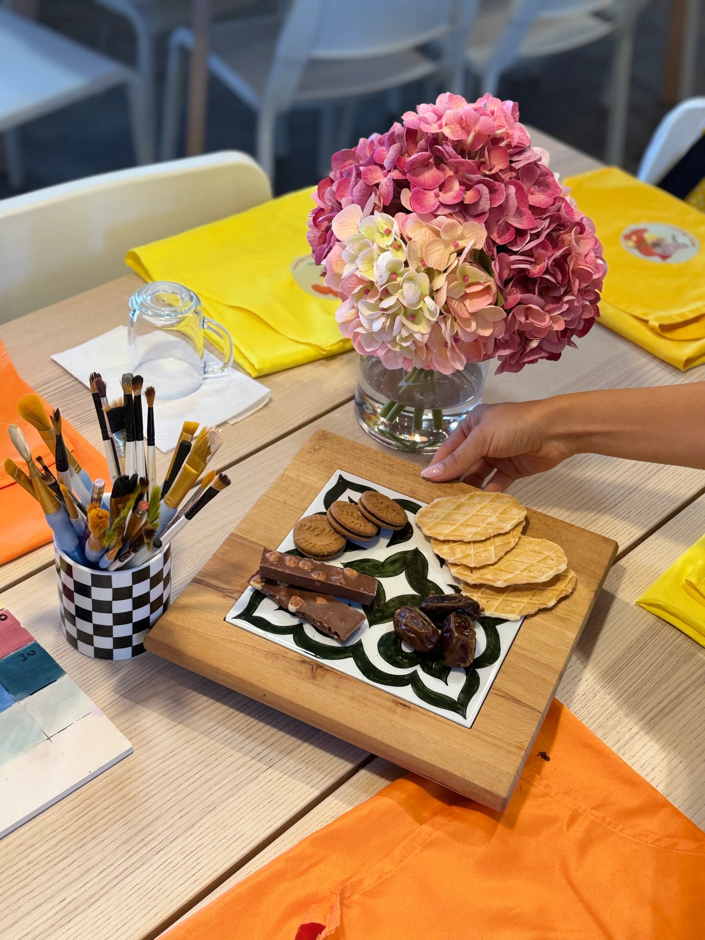 Pottery Painting - Charcuterie Boards & Serving Trays
