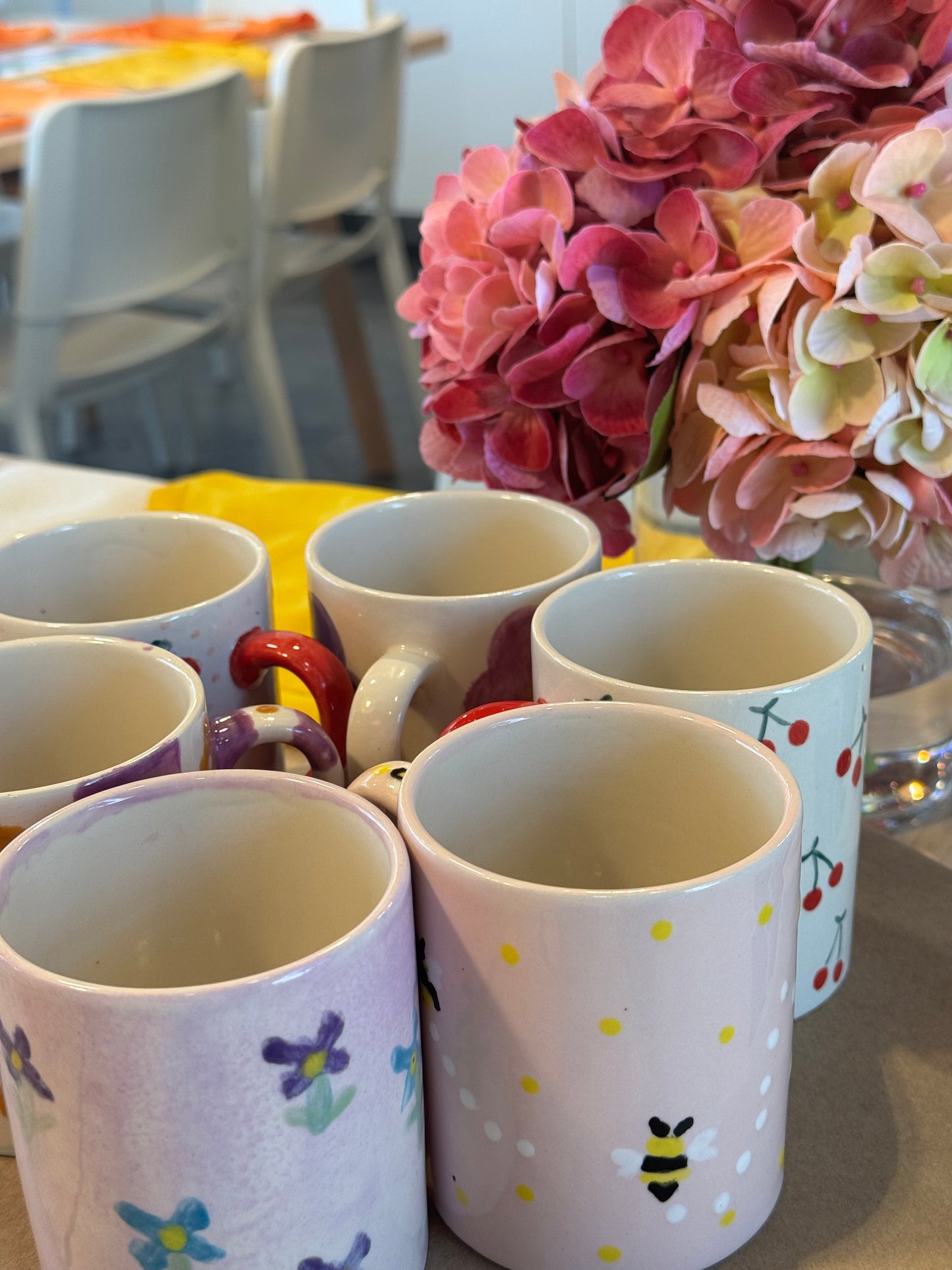 Pottery Painting - Mugs, Glasses, Teapots & Pitchers