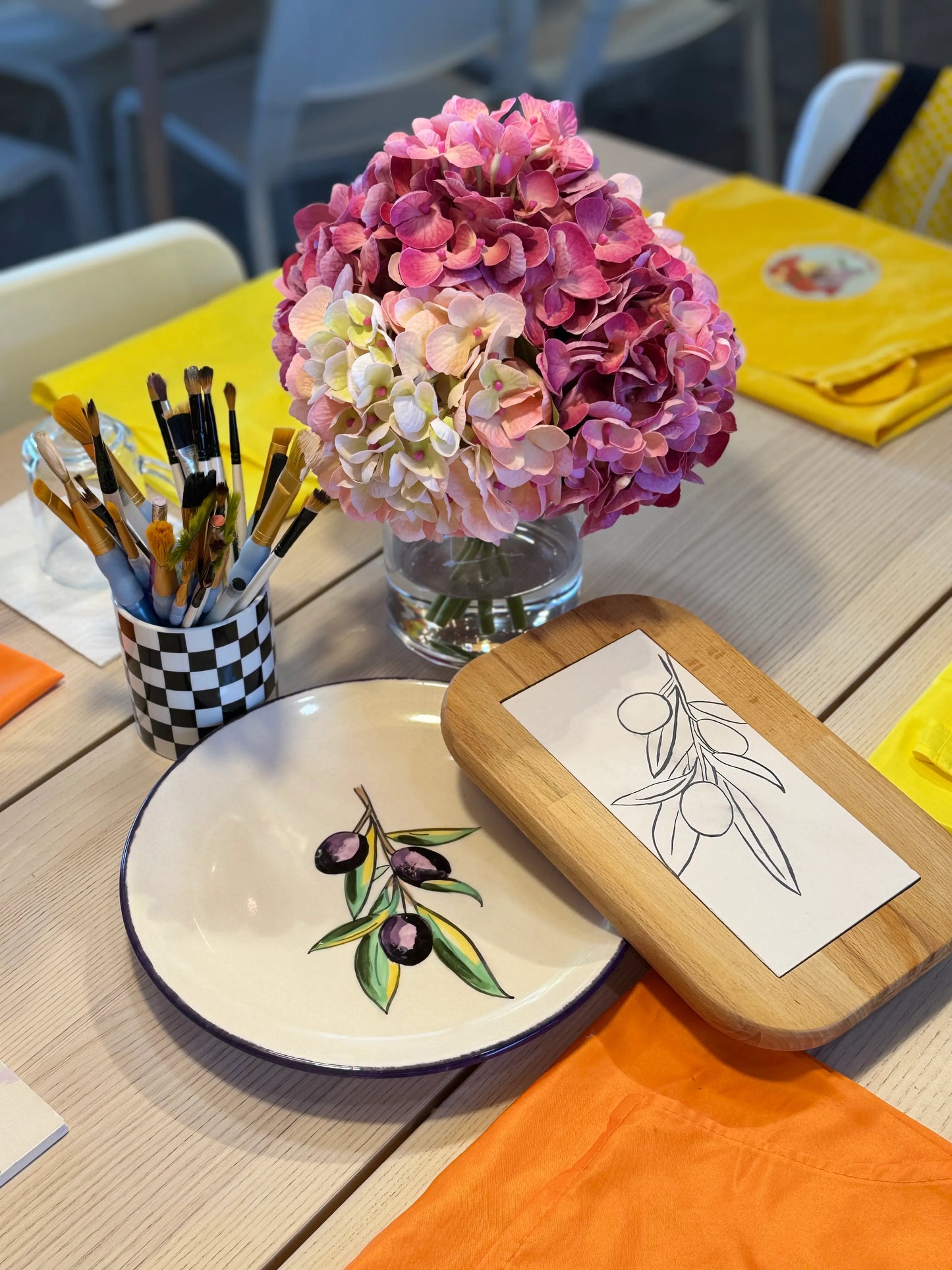 Pottery Painting - Charcuterie Boards & Serving Trays